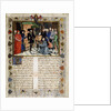 Jean Wauquelin presenting his Chroniques de Hainaut to Philip the Good, 1447 by Anonymous