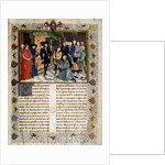 Jean Wauquelin presenting his Chroniques de Hainaut to Philip the Good, 1447 by Anonymous