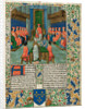Meeting of the Order of the Golden Fleece chaired by Charles the Bold, 1475-1480 by Anonymous