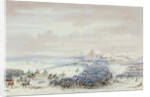 Murats Cavalry Charge at Eylau by Anonymous
