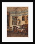Interior in the Kamenka Estate of the Podolia Governorate, 1913 by Anonymous