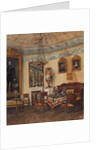 Interior in the Kamenka Estate of the Podolia Governorate, 1913 by Anonymous