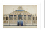 Project of the Great Tribune and the Throne for the Feast of the Distribution of Eagles, 1807 by Anonymous