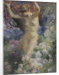 Among the roses (Parmi les roses), 1917 by Anonymous
