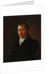 Portrait of Vasily Voinovich Nashchokin, 1820s by Anonymous