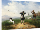 Hunting, 1848 by Anonymous