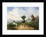 Hunting, 1848 by Anonymous