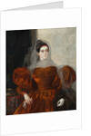 Portrait of Vera Alexandrovna Nashchokina, End 1830s by Anonymous