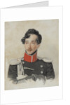 Portrait of Pavel Alexandrovich Nashchokin, 1826-1827 by Anonymous