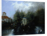Pond in the Estate Garden, 1843 by Anonymous