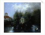 Pond in the Estate Garden, 1843 by Anonymous