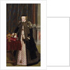 Archduchess Anna of Austria, daughter of Emperor Ferdinand I, 1556 by Anonymous