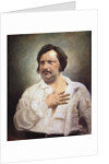 Honoré de Balzac, 1842 by Anonymous