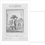 The vegetable seller, 1830-1831 by Anonymous