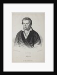 Portrait of the poet Nikolay Mikhailovich Yazykov, 1829 by Anonymous