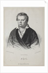 Portrait of the poet Nikolay Mikhailovich Yazykov, 1829 by Anonymous