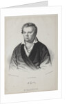 Portrait of the poet Nikolay Mikhailovich Yazykov, 1829 by Anonymous