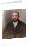 Portrait of the author Alexander Kuprin, 1910 by Anonymous