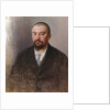Portrait of the author Alexander Kuprin, 1910 by Anonymous