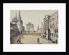 View of the Strastnaya Square in Moscow, Early 1800s by Anonymous