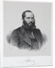 Portrait of the poet Afanasy Fet by Anonymous