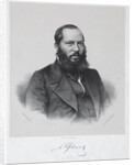 Portrait of the poet Afanasy Fet by Anonymous