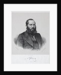 Portrait of the poet Afanasy Fet by Anonymous