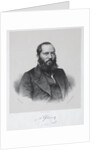 Portrait of the poet Afanasy Fet by Anonymous