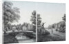 View of the Shablykino Estate, 1856 by Anonymous