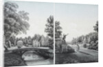 View of the Shablykino Estate, 1856 by Anonymous