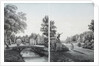 View of the Shablykino Estate, 1856 by Anonymous