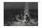 The Night Watch. Illustration for Sketches from a Hunters Album by I. Turgenev, 1883-1884 by Anonymous