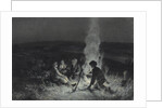 The Night Watch. Illustration for Sketches from a Hunters Album by I. Turgenev, 1883-1884 by Anonymous