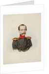 Count Friedrich (Fyodor Davidovich) Alopaeus, 1841 by Anonymous