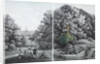 View of the Shablykino Estate, 1856 by Anonymous
