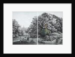 View of the Shablykino Estate, 1856 by Anonymous