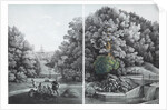 View of the Shablykino Estate, 1856 by Anonymous
