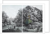 View of the Shablykino Estate, 1856 by Anonymous