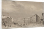 Saint Petersburg. The General Staff building on the Moika River embankment, before 1833 by Anonymous