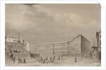 Saint Petersburg. The General Staff building on the Moika River embankment, before 1833 by Anonymous