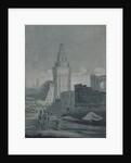 View of the ruins caused by a bomb explosion in the Moscow Kremlin during the retreat of the French by Anonymous