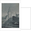 View of the ruins caused by a bomb explosion in the Moscow Kremlin during the retreat of the French by Anonymous