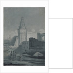 View of the ruins caused by a bomb explosion in the Moscow Kremlin during the retreat of the French by Anonymous