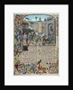 The Battle of Caen in 1346 by Anonymous