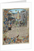 The Battle of Caen in 1346 by Anonymous