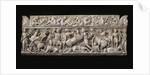 Sarcophagus with battle scenes between the Greeks and the Amazons, 2nd cen. AD by Anonymous