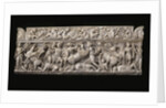 Sarcophagus with battle scenes between the Greeks and the Amazons, 2nd cen. AD by Anonymous