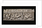 Sarcophagus with battle scenes between the Greeks and the Amazons, 2nd cen. AD by Anonymous