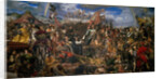 John III Sobieski sending message of victory to the Pope Innocent XI after the Battle of Vienna by Anonymous