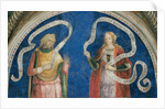 The Prophet Ezekiel and the Cimmerian Sibyl, 1492-1495 by Anonymous